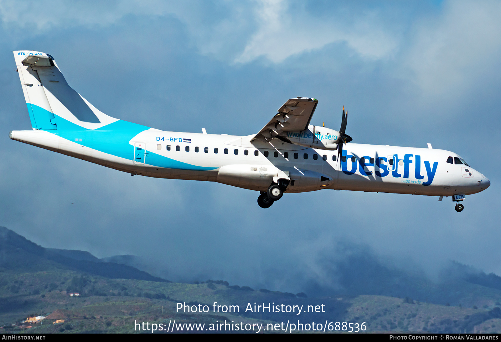 Aircraft Photo of D4-BFB | ATR ATR-72-600 (ATR-72-212A) | BestFly Cabo Verde | AirHistory.net #688536