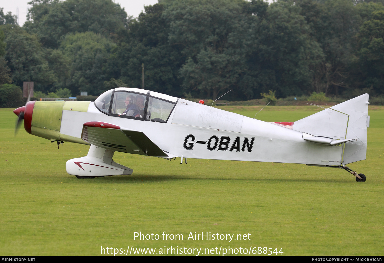 Aircraft Photo of G-OBAN | SAN Jodel D-140B Mousquetaire II | AirHistory.net #688544