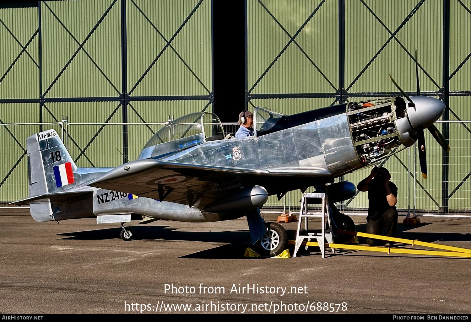 Aircraft Photo of VH-MJS / NZ2418 | Titan T-51 Mustang | New Zealand - Air Force | AirHistory.net #688578