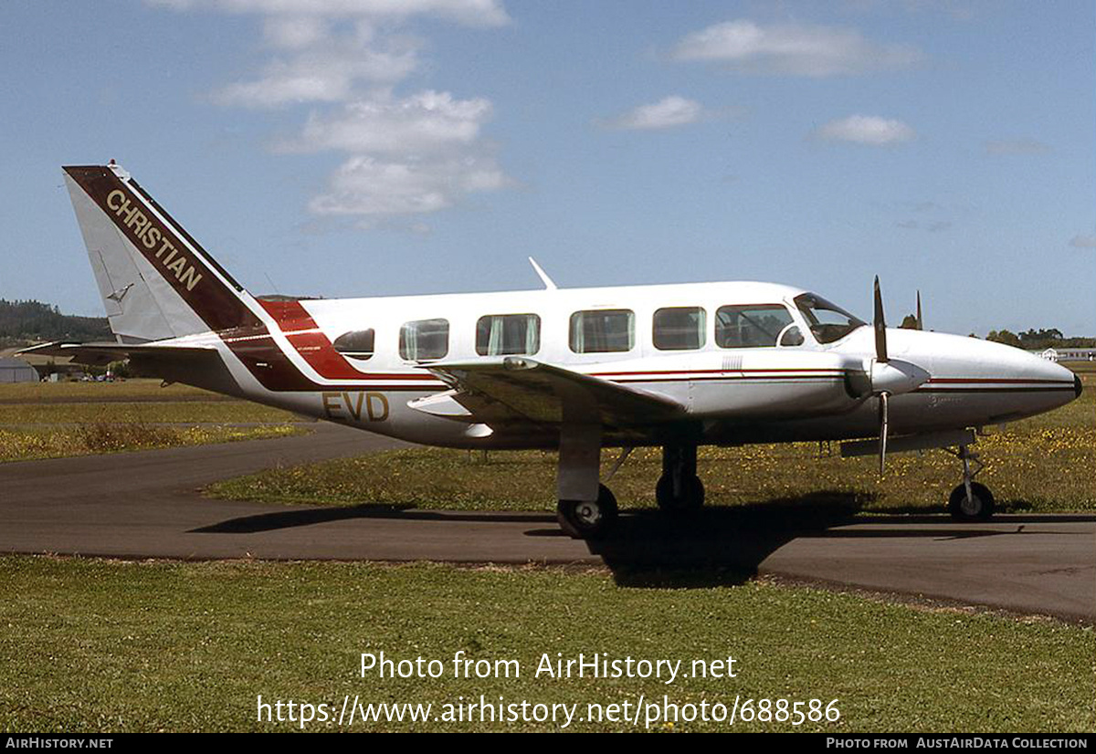 Aircraft Photo of ZK-EVD / EVD | Piper PA-31-350 Navajo Chieftain | Christian Aviation - CAL | AirHistory.net #688586