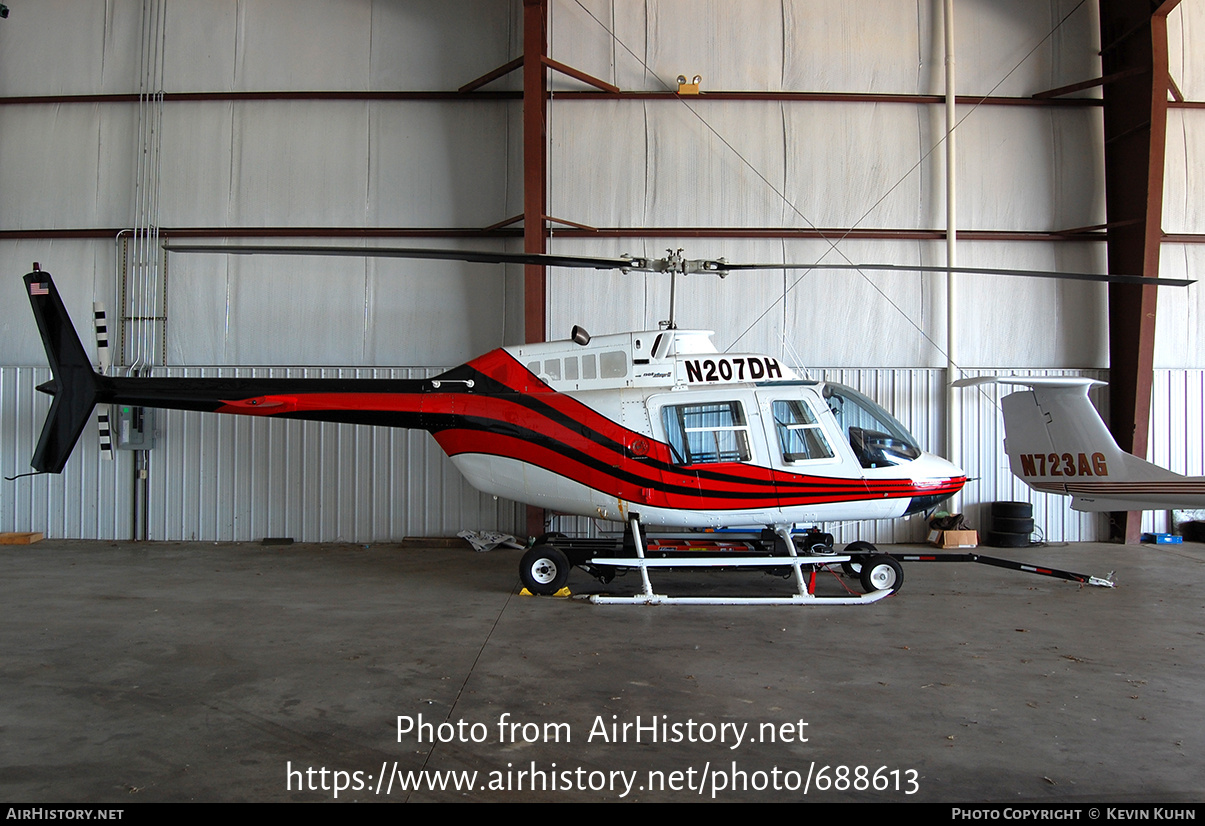Aircraft Photo of N207DH | Bell 206B JetRanger III | AirHistory.net #688613