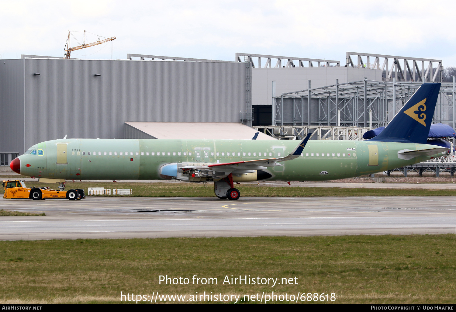 Aircraft Photo of D-AXXJ / EI-KGJ | Airbus A321-271NX | Air Astana | AirHistory.net #688618