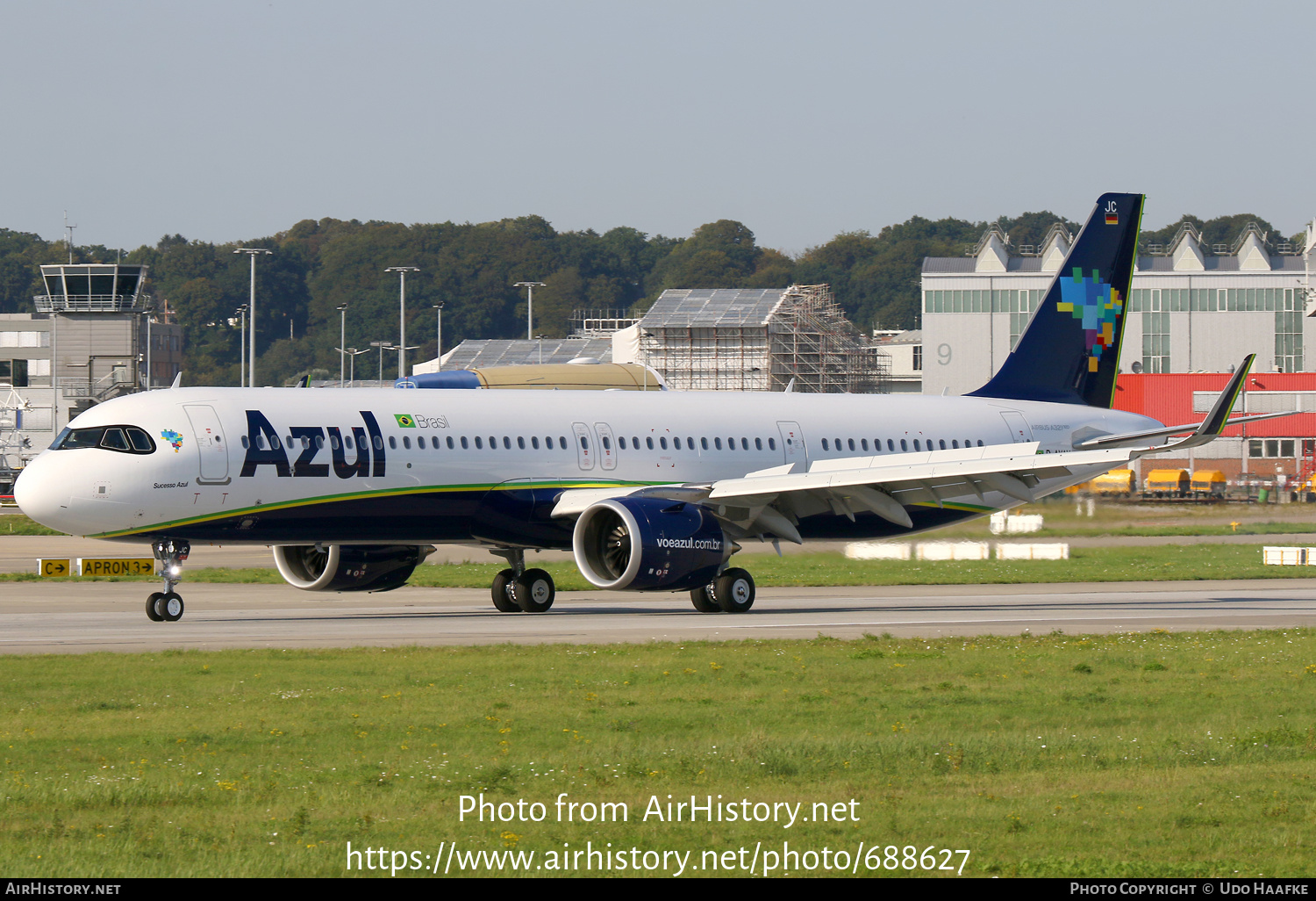 Aircraft Photo of D-AYAY / PR-YJC | Airbus A321-271NX | Azul Linhas Aéreas Brasileiras | AirHistory.net #688627