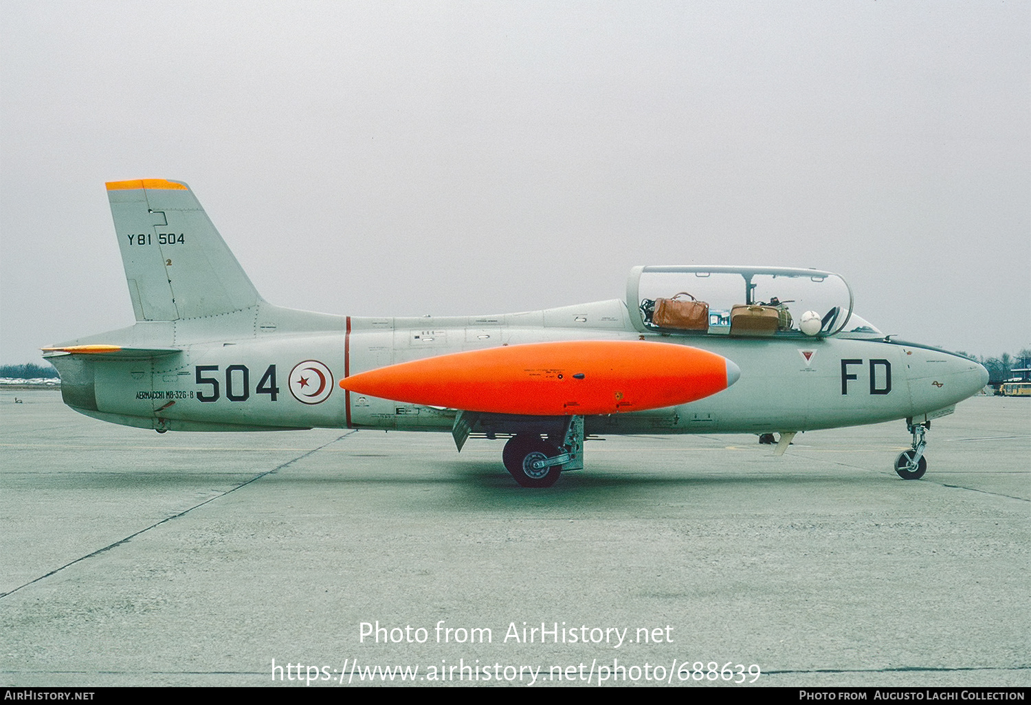 Aircraft Photo of Y81504 / TS-BFD | Aermacchi MB-326B | Tunisia - Air Force | AirHistory.net #688639