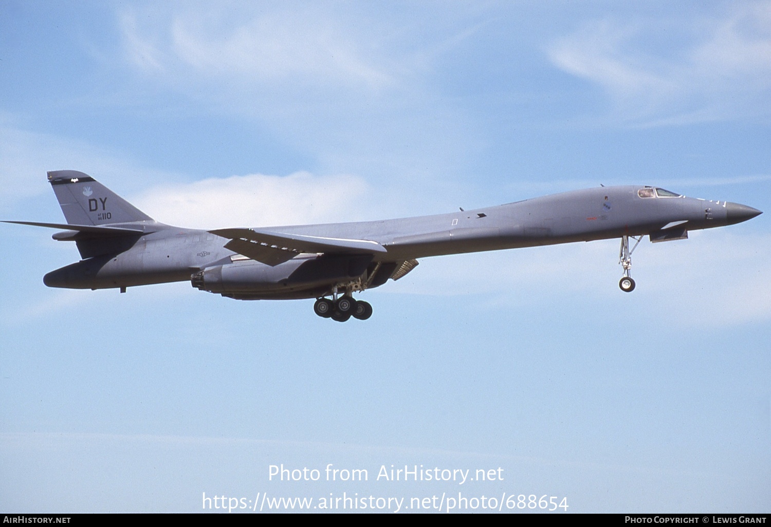 Aircraft Photo of 86-0110 / AF86-110 | Rockwell B-1B Lancer | USA - Air ...