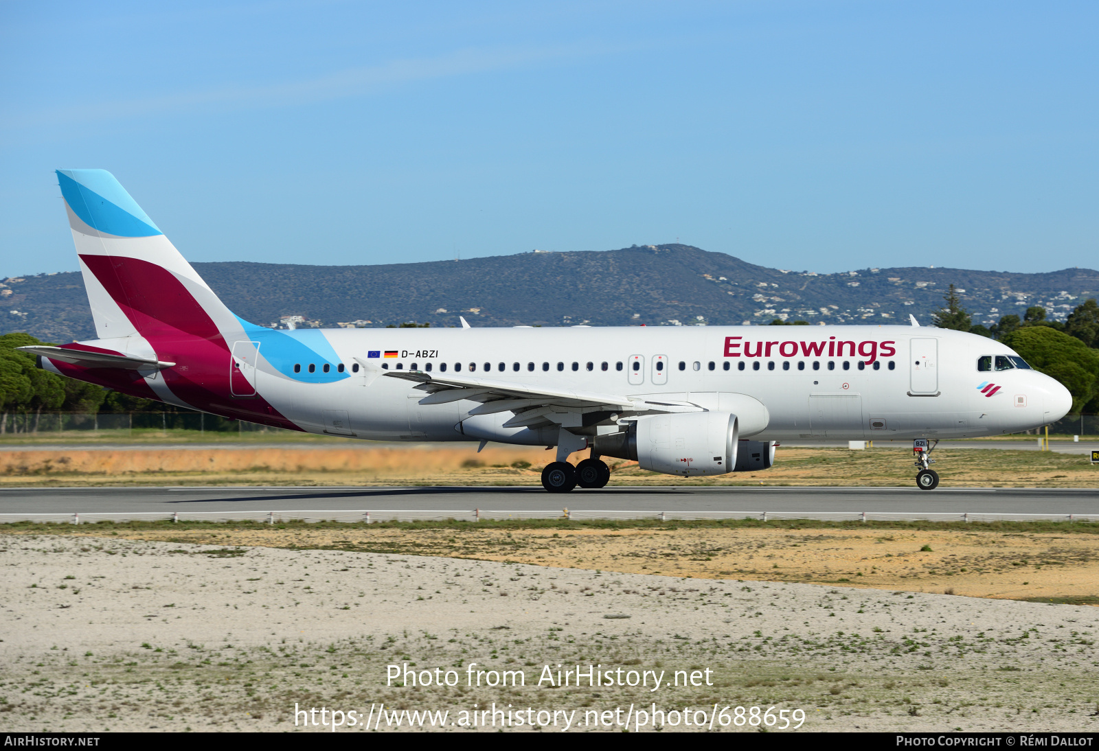 Aircraft Photo of D-ABZI | Airbus A320-216 | Eurowings | AirHistory.net #688659