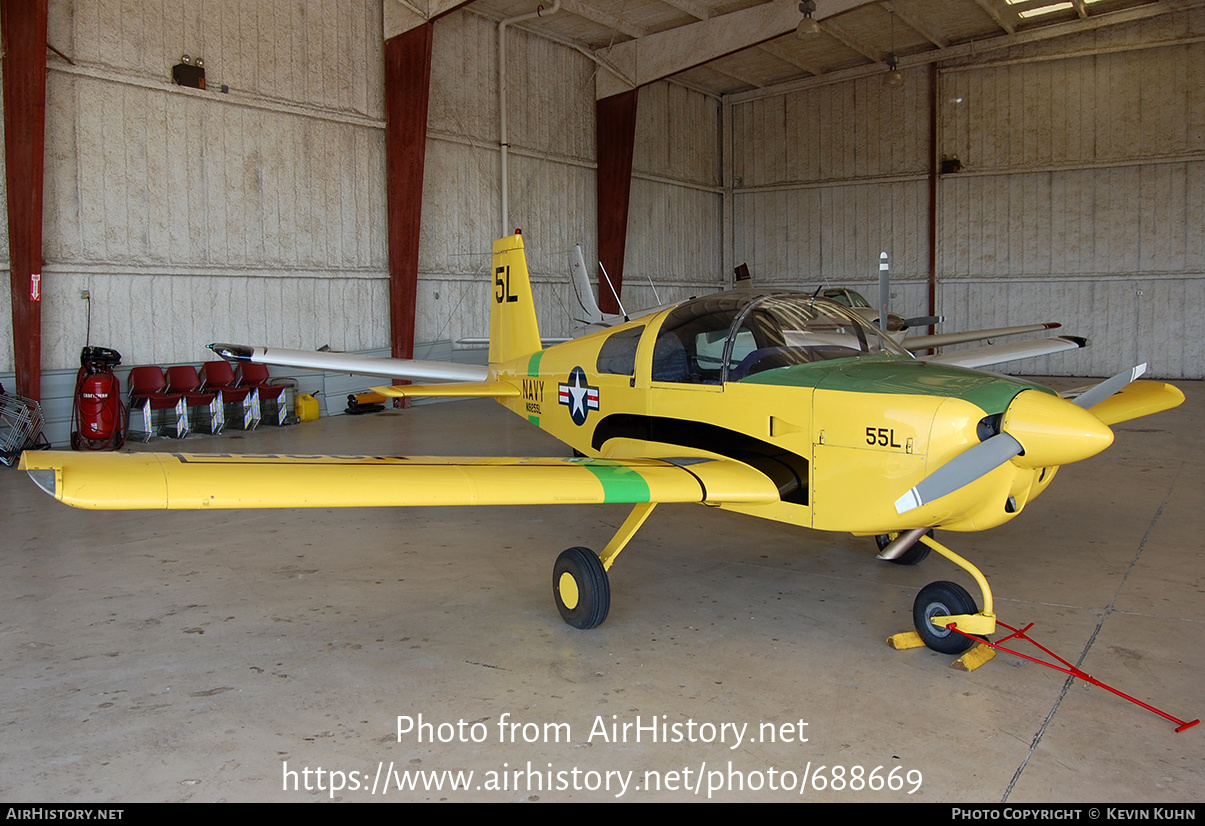 Aircraft Photo of N9255L | American AA-1A Trainer | USA - Navy | AirHistory.net #688669