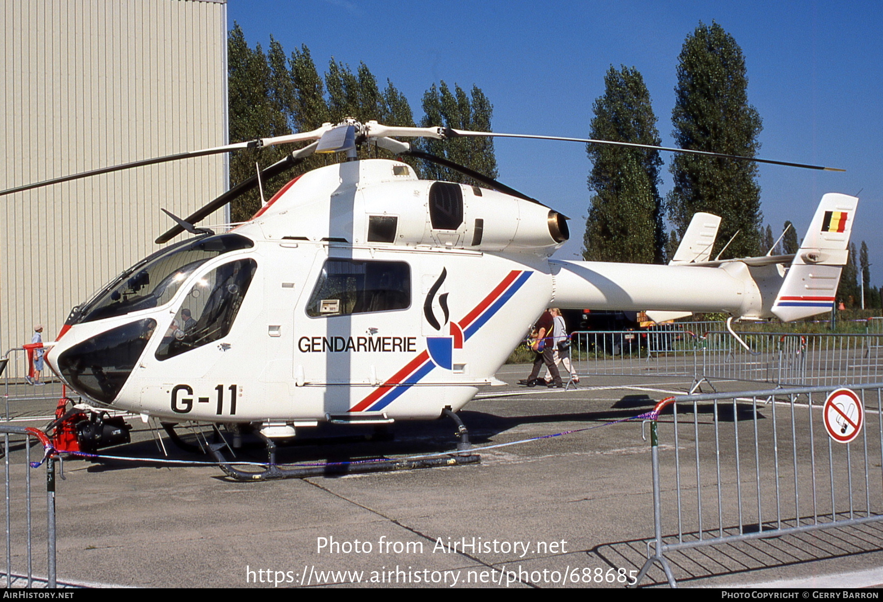 Aircraft Photo of G-11 | McDonnell Douglas MD-902 Explorer | Belgium - Gendarmerie/Rijkswacht | AirHistory.net #688685