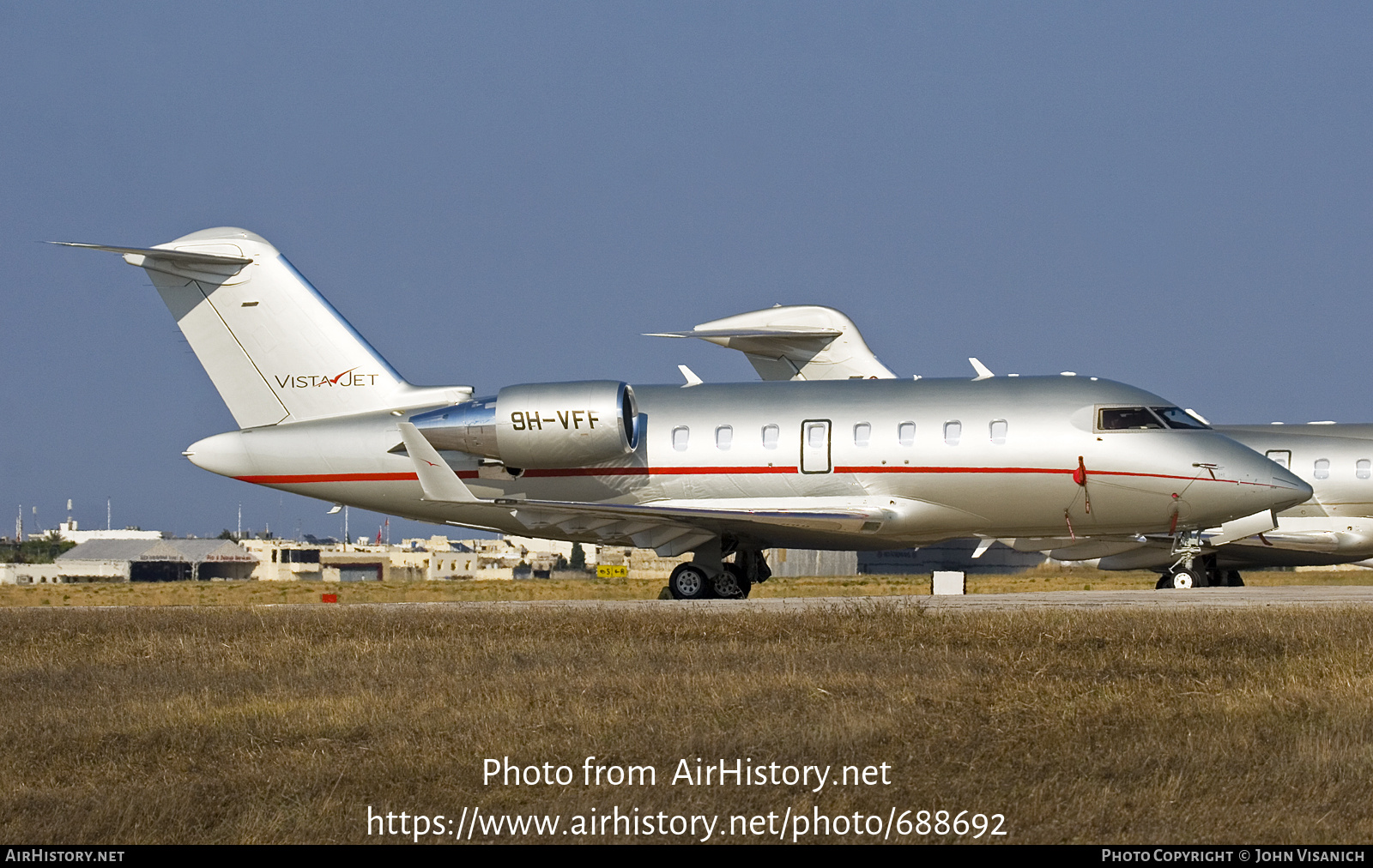 Aircraft Photo of 9H-VFF | Bombardier Challenger 605 (CL-600-2B16) | VistaJet | AirHistory.net #688692