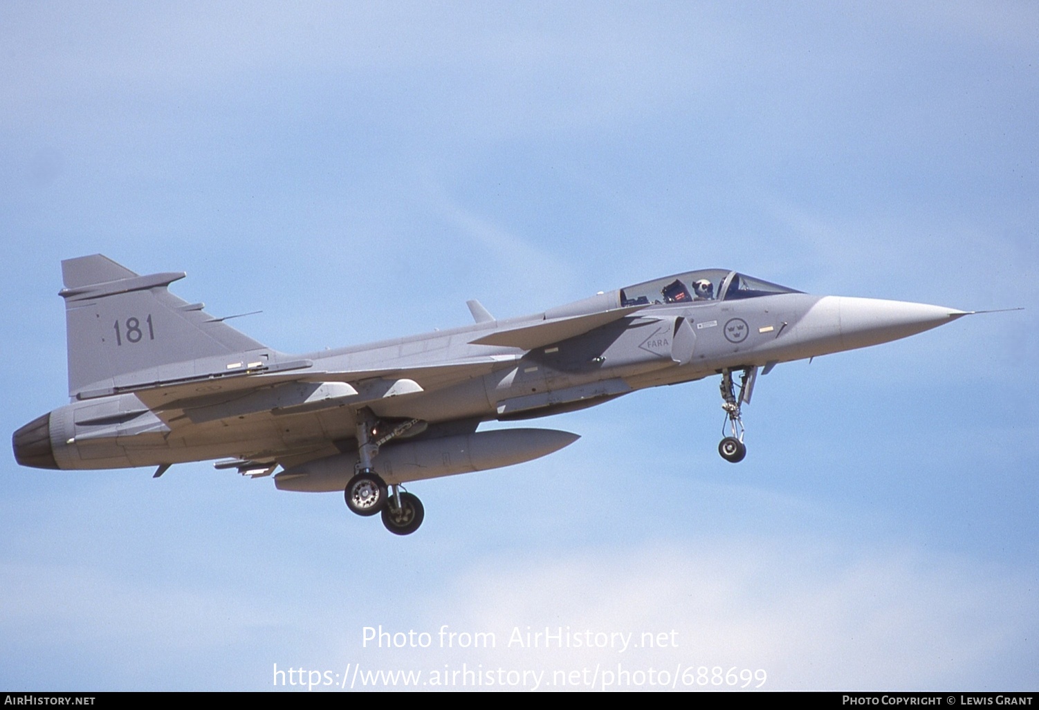 Aircraft Photo of 39181 | Saab JAS 39A Gripen | Sweden - Air Force | AirHistory.net #688699