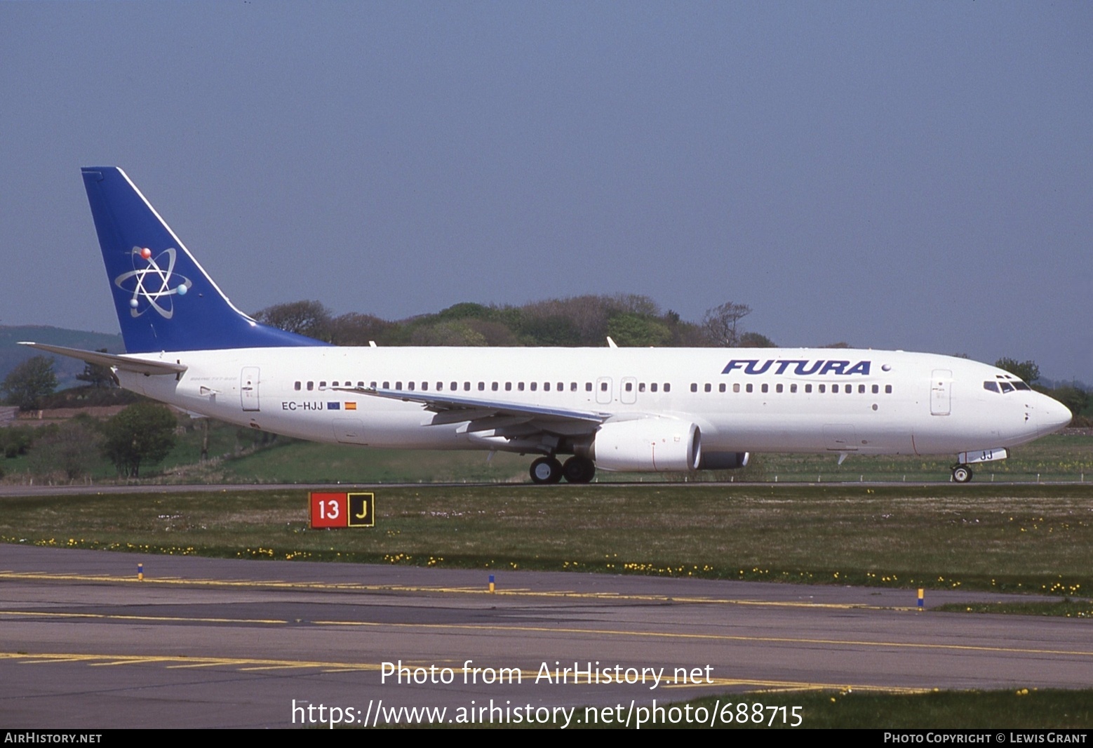 Aircraft Photo of EC-HJJ | Boeing 737-86N | Futura International Airways | AirHistory.net #688715