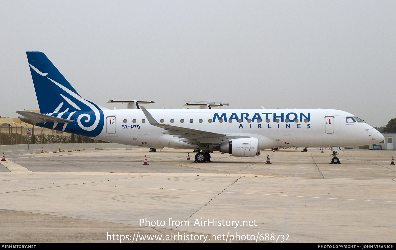 Aircraft Photo of SX-MTO | Embraer 175STD (ERJ-170-200STD) | Marathon Airlines | AirHistory.net #688732