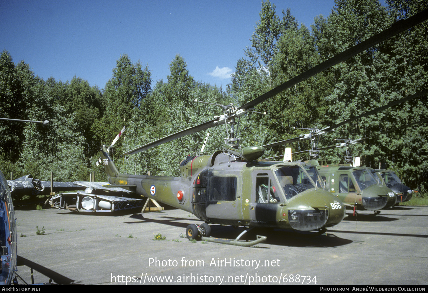 Aircraft Photo of 966 | Bell UH-1B Iroquois | Norway - Air Force | AirHistory.net #688734