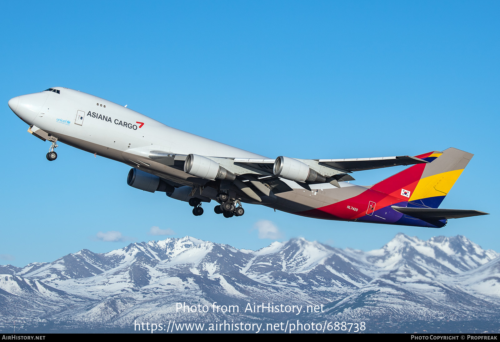 Aircraft Photo of HL7420 | Boeing 747-48EF/SCD | Asiana Airlines Cargo | AirHistory.net #688738