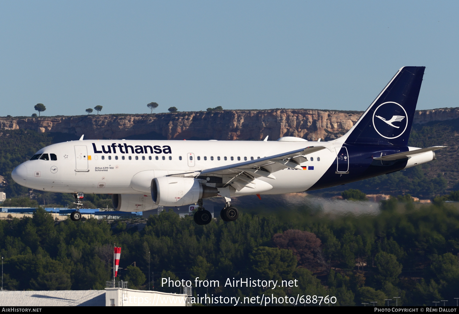 Aircraft Photo of D-AIBE | Airbus A319-112 | Lufthansa | AirHistory.net #688760