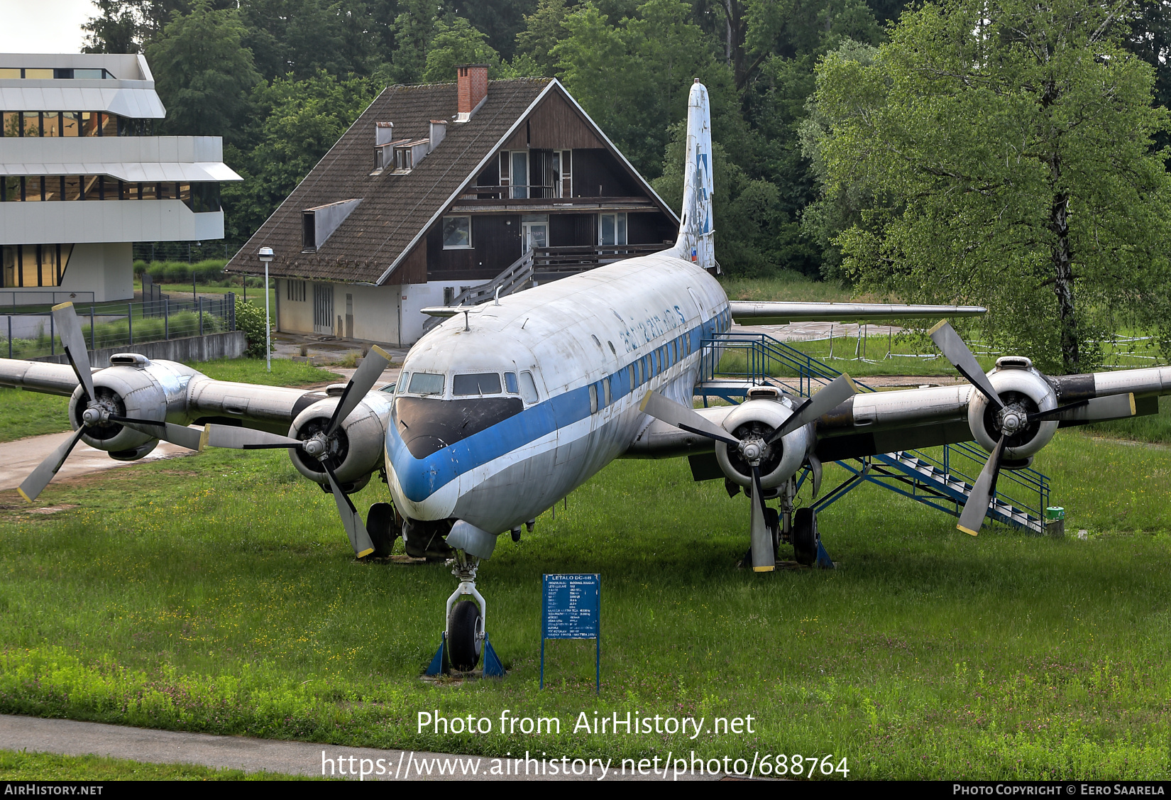 Aircraft Photo of YU-AFF | Douglas DC-6B | Adria Airways | AirHistory.net #688764