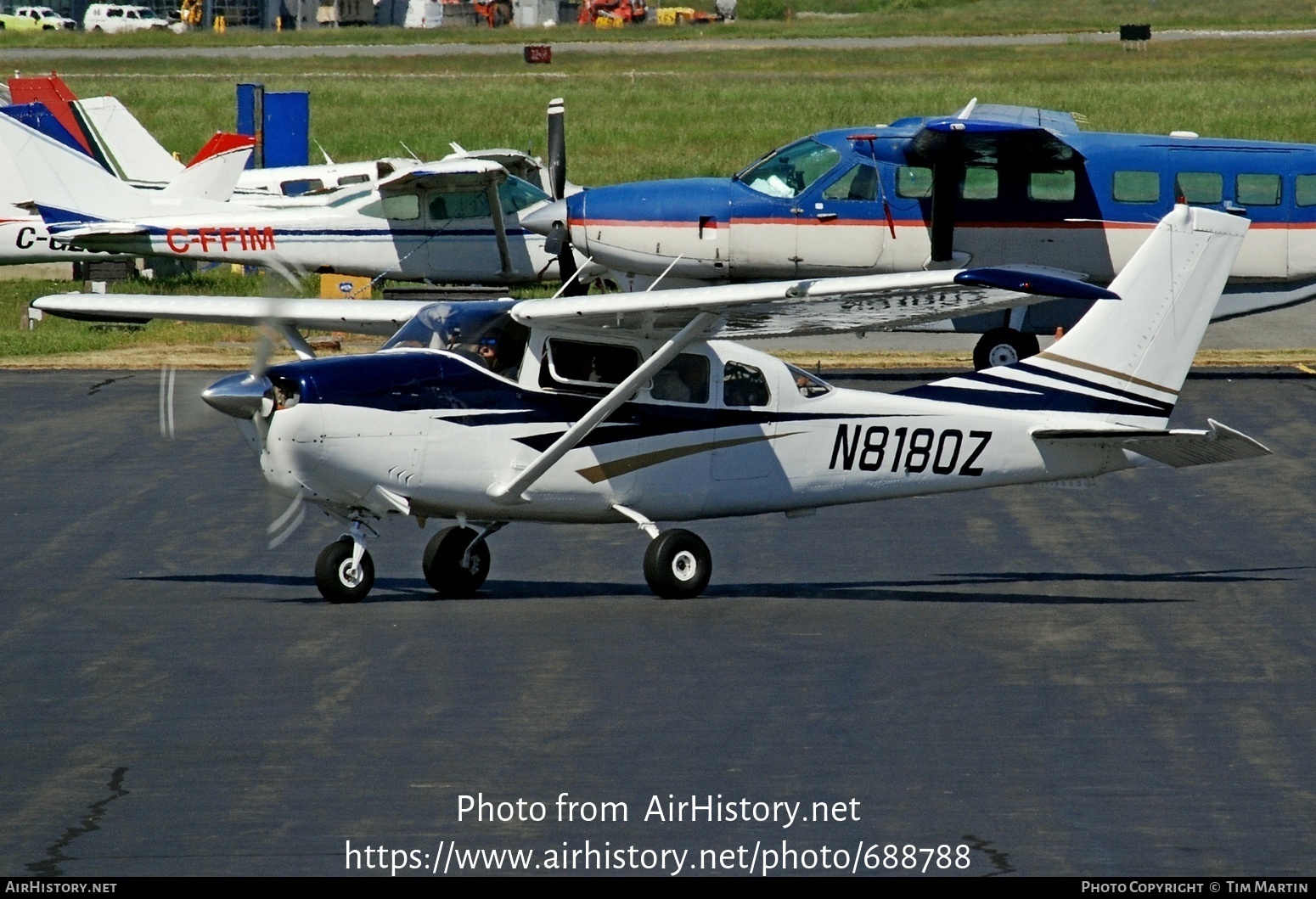 Aircraft Photo of N8180Z | Cessna 210-5 | AirHistory.net #688788