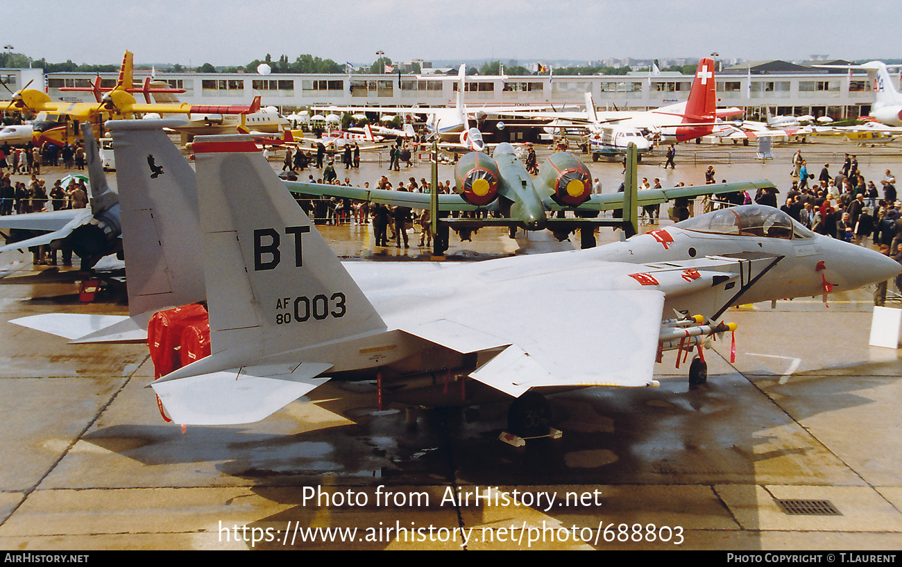 Aircraft Photo of 80-0003 | McDonnell Douglas F-15C Eagle | USA - Air Force | AirHistory.net #688803