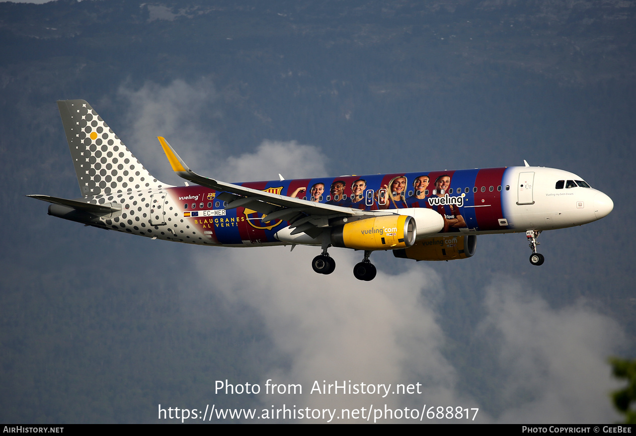 Aircraft Photo of EC-MER | Airbus A320-232 | Vueling Airlines | AirHistory.net #688817