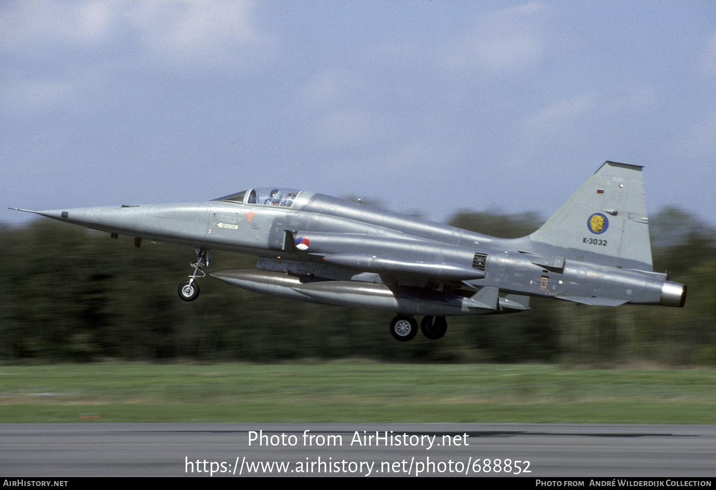 Aircraft Photo of K-3032 | Canadair NF-5A | Netherlands - Air Force | AirHistory.net #688852