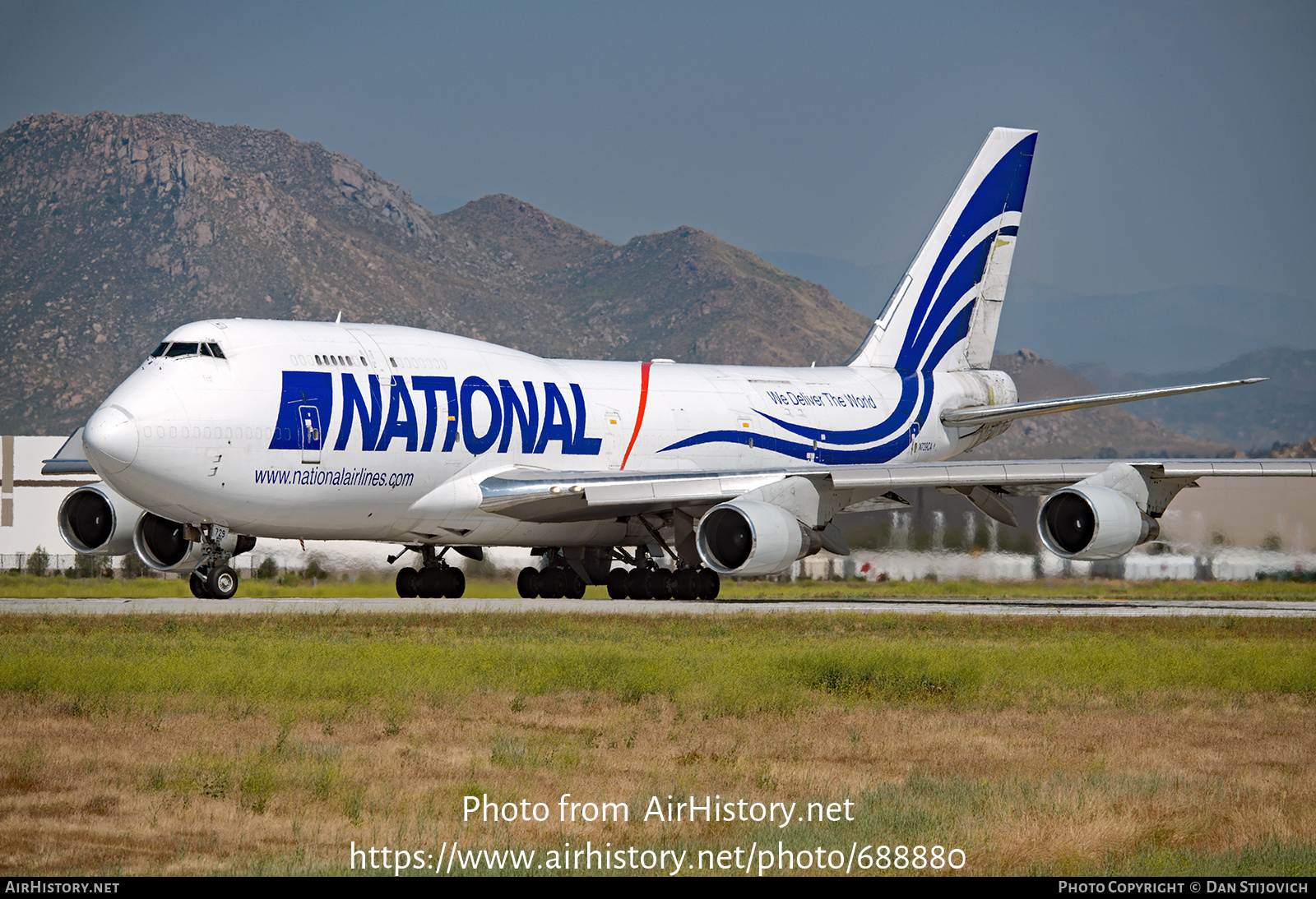 Aircraft Photo of N729CA | Boeing 747-412(BCF) | National Airlines | AirHistory.net #688880