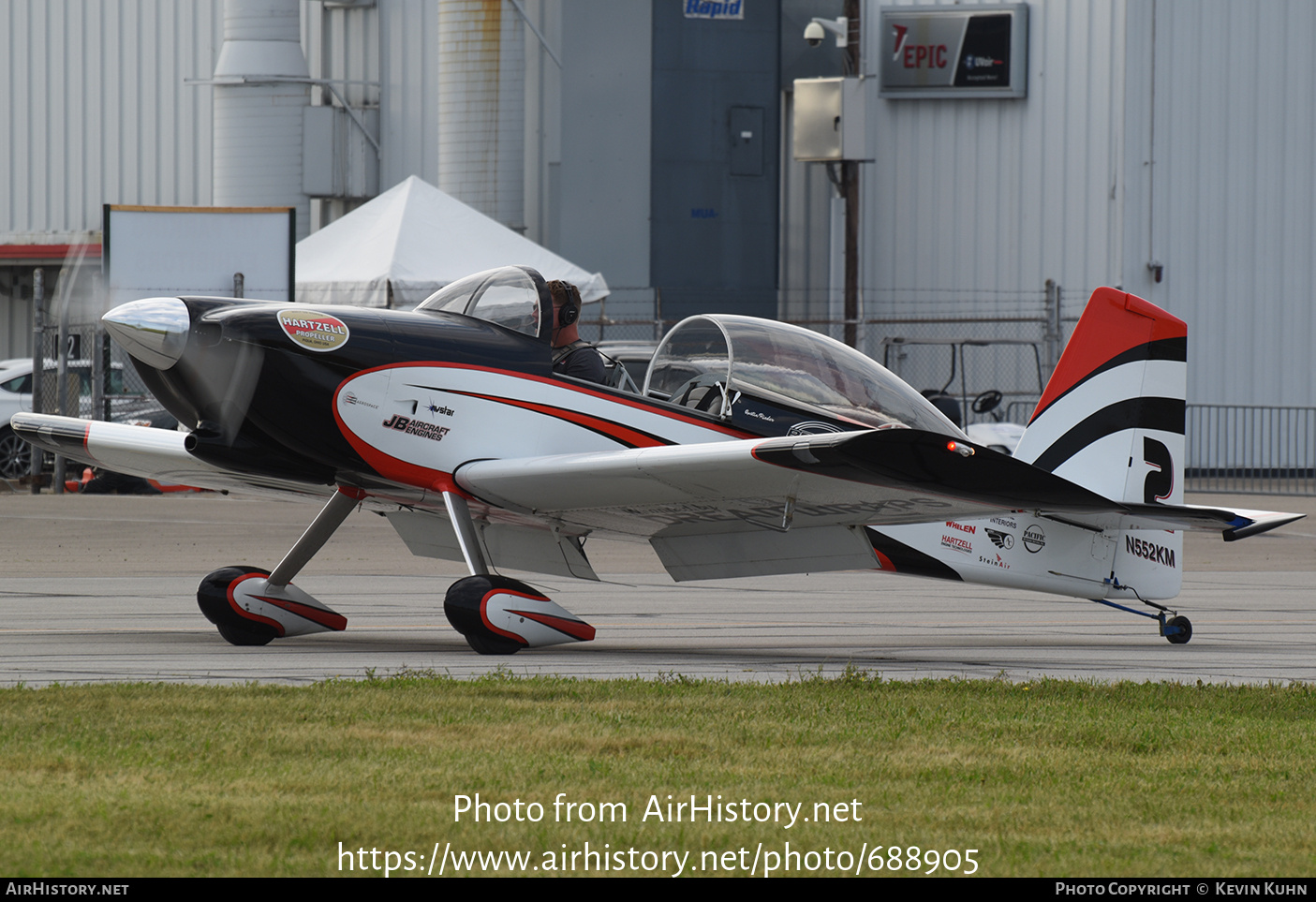 Aircraft Photo of N552KM | Van's RV-8 | AirHistory.net #688905