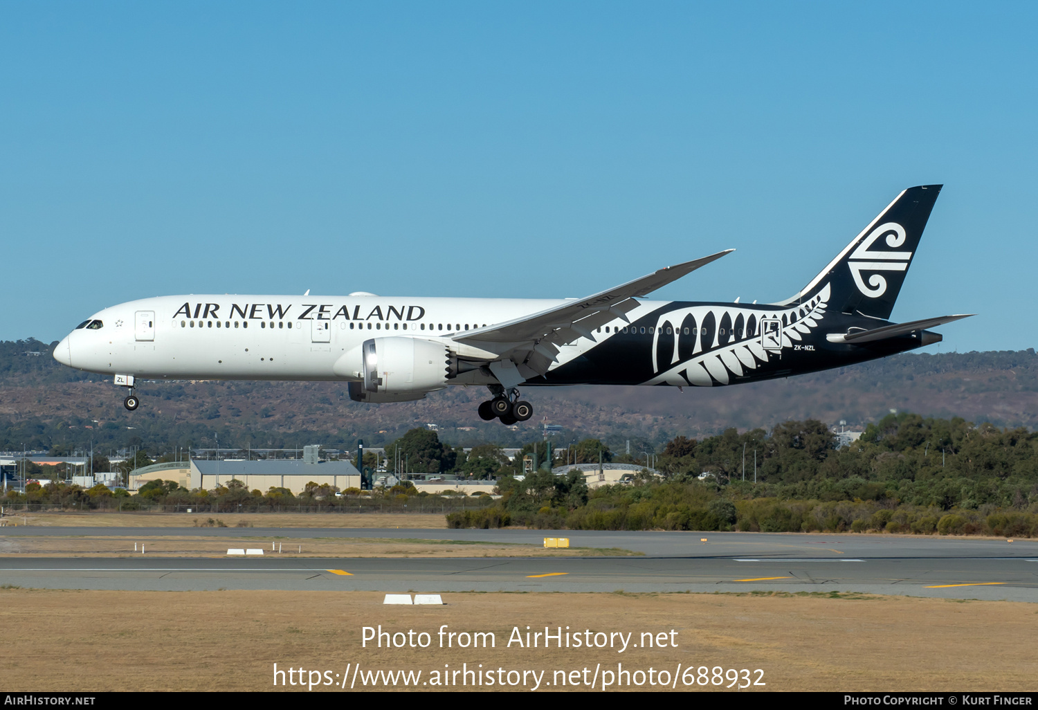 Aircraft Photo of ZK-NZL | Boeing 787-9 Dreamliner | Air New Zealand | AirHistory.net #688932