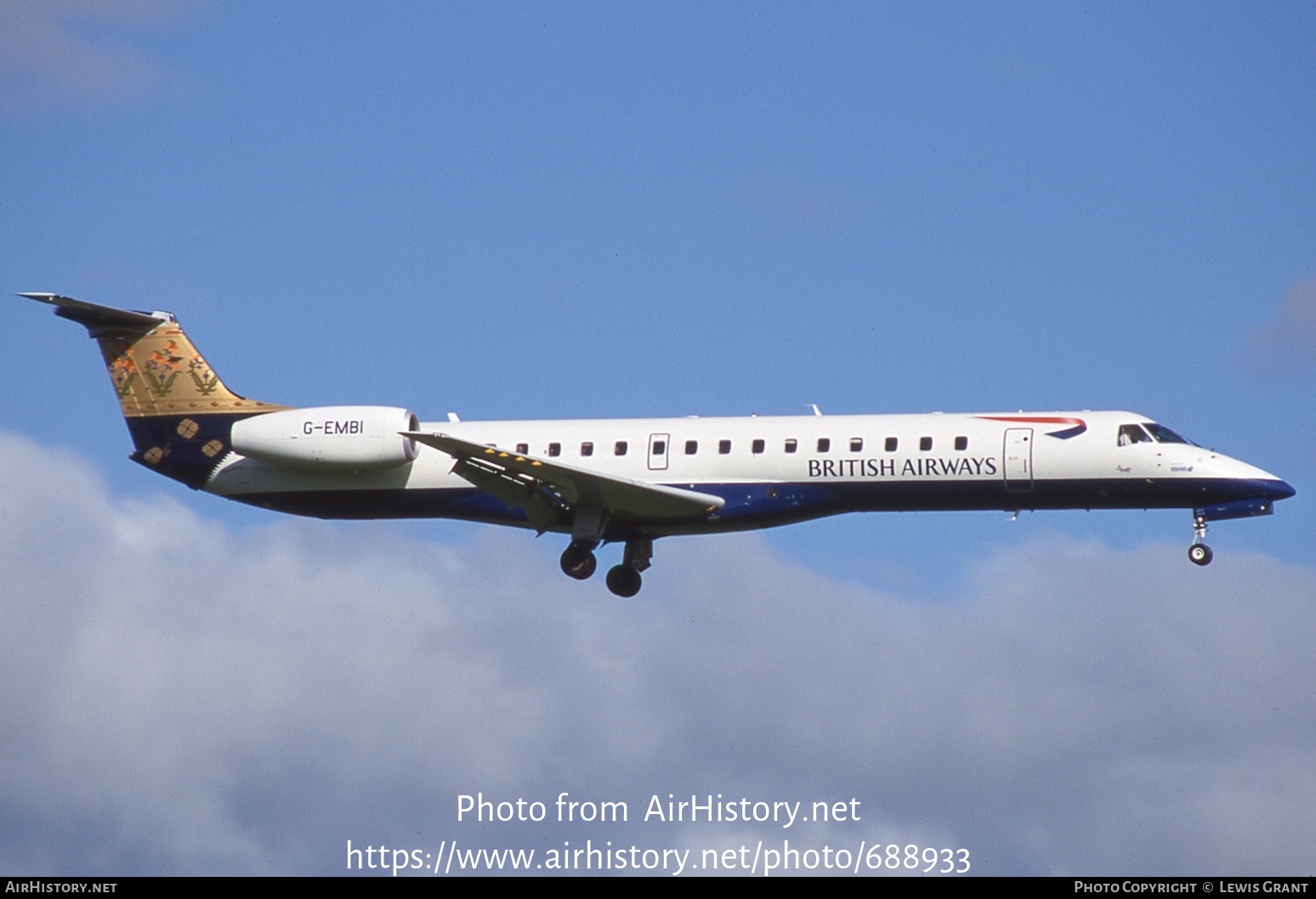 Aircraft Photo of G-EMBI | Embraer ERJ-145EU (EMB-145EU) | British Airways | AirHistory.net #688933