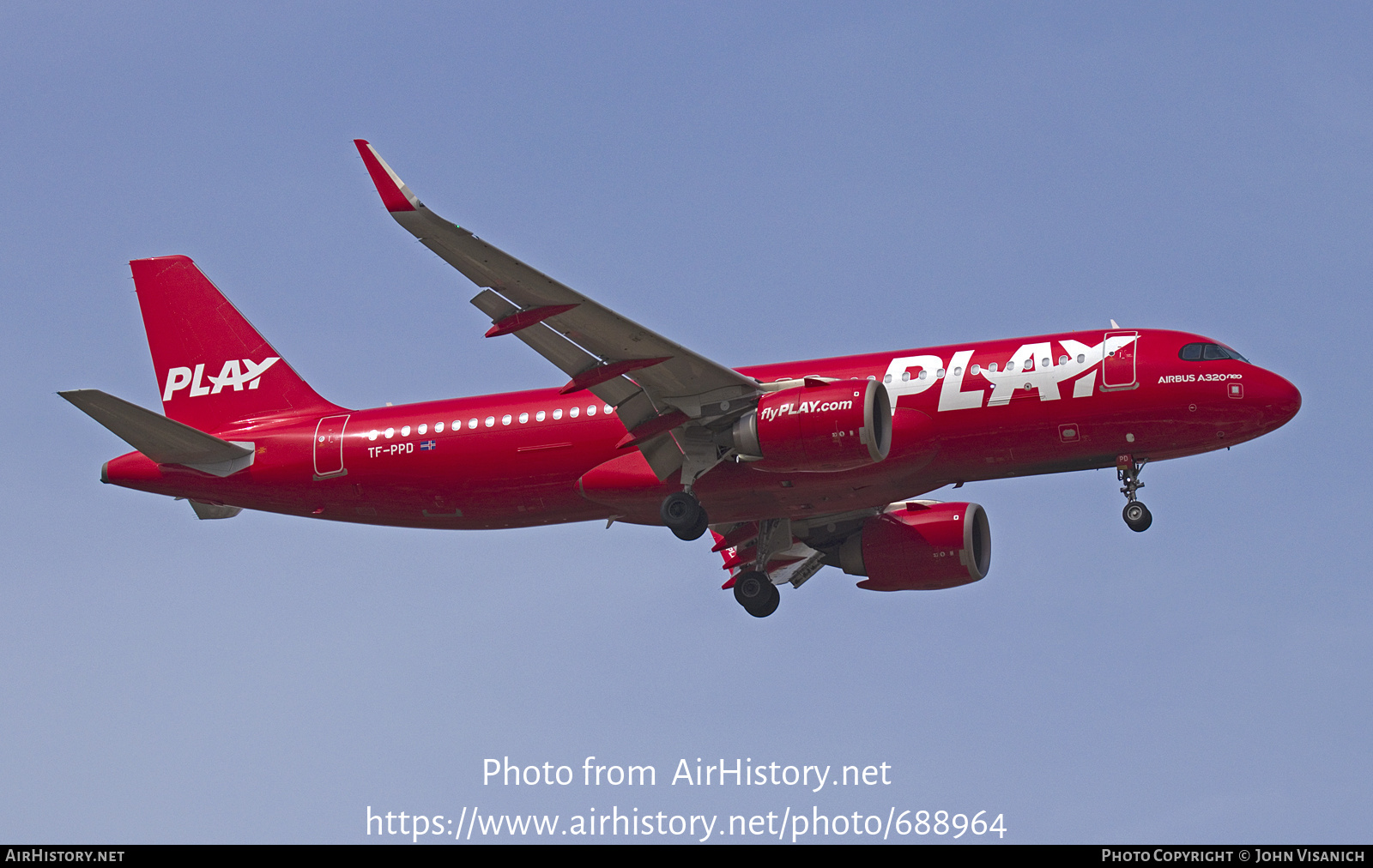 Aircraft Photo of TF-PPD | Airbus A320-251N | Play | AirHistory.net #688964