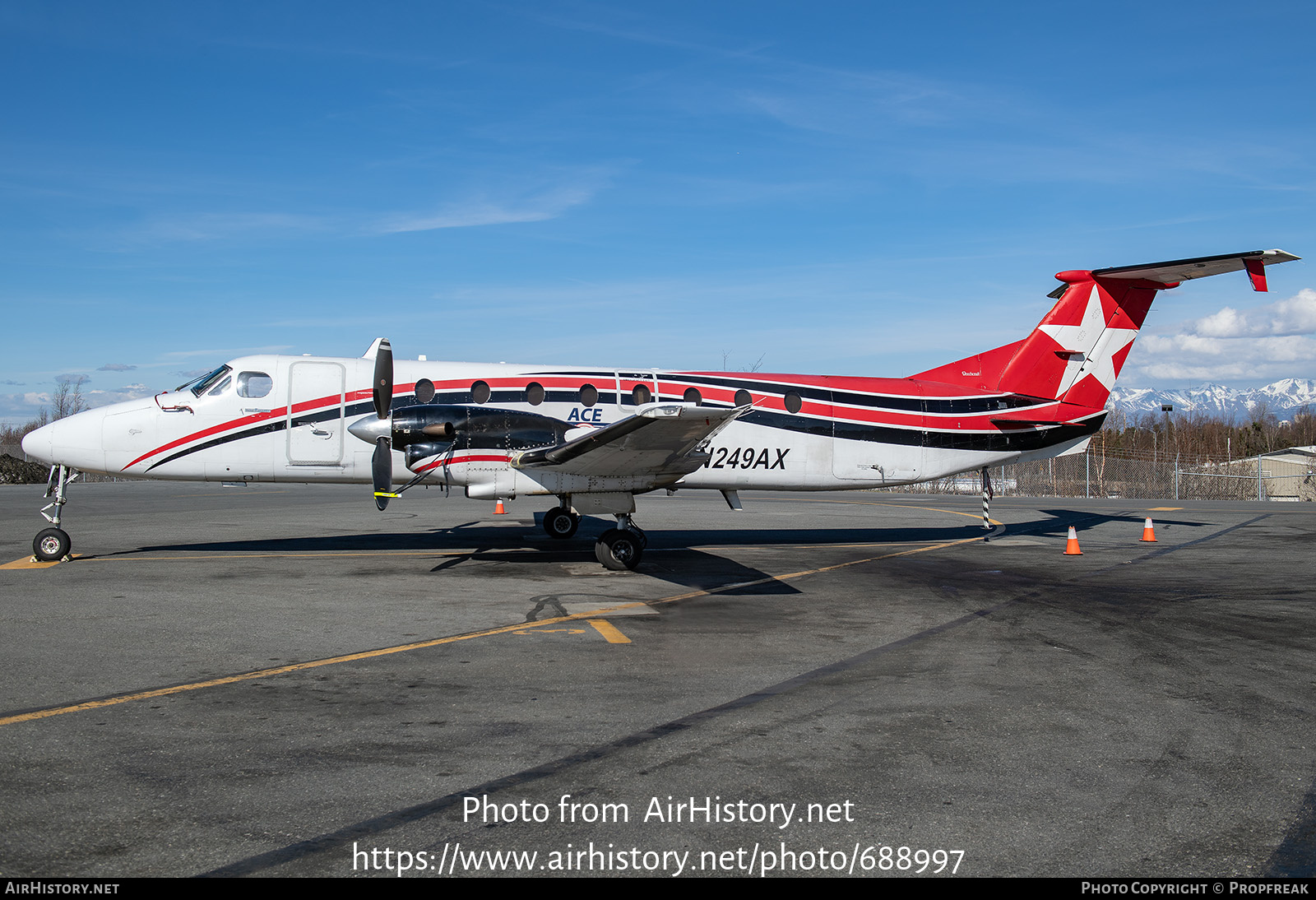 Aircraft Photo of N249AX | Beech 1900C-1 | ACE - Air Charter Express | AirHistory.net #688997