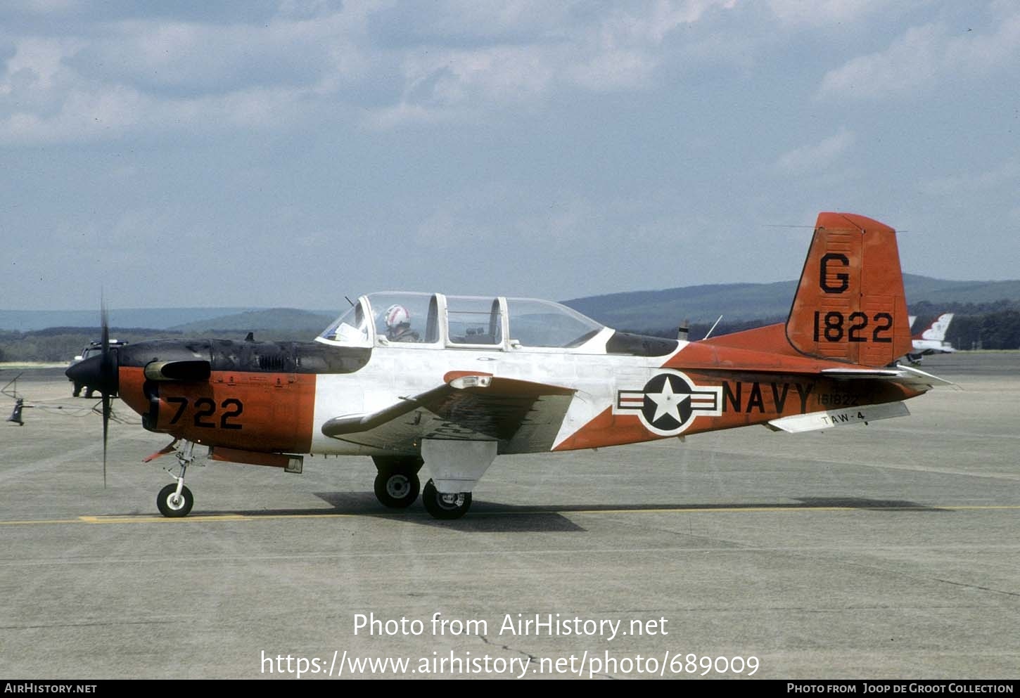 Aircraft Photo of 161822 / 1822 | Beech T-34C Turbo Mentor | USA - Navy | AirHistory.net #689009