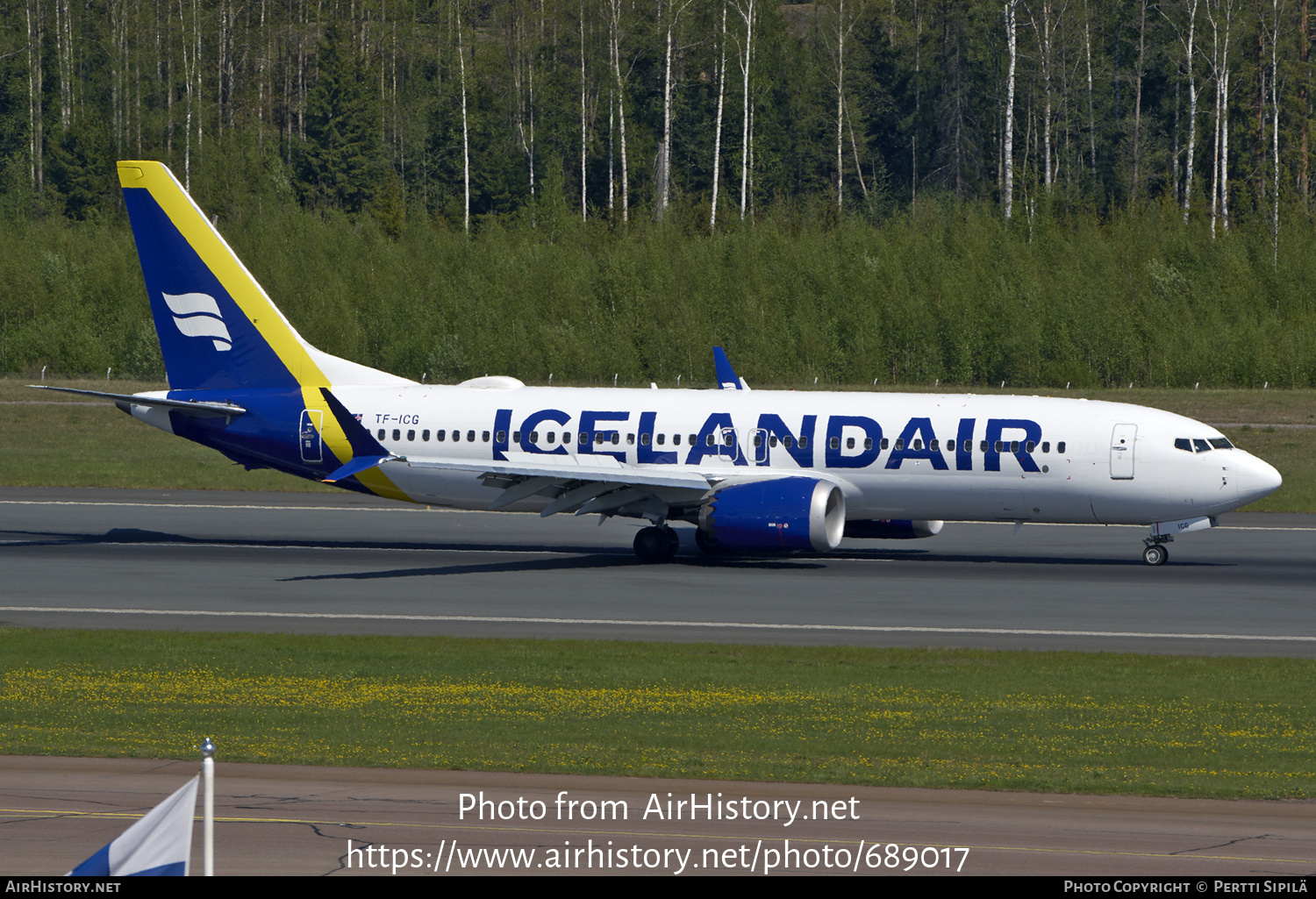 Aircraft Photo of TF-ICG | Boeing 737-8 Max 8 | Icelandair | AirHistory.net #689017