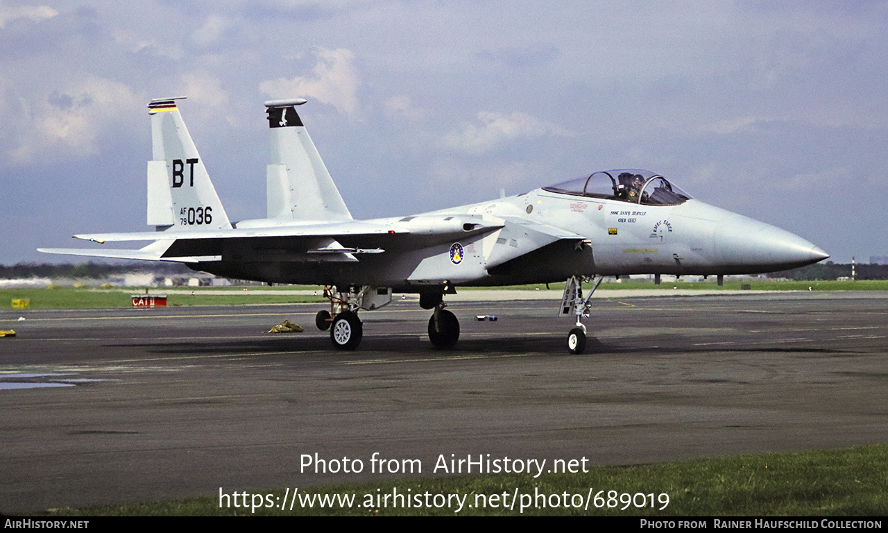 Aircraft Photo of 79-0036 / AF79-036 | McDonnell Douglas F-15C Eagle | USA - Air Force | AirHistory.net #689019