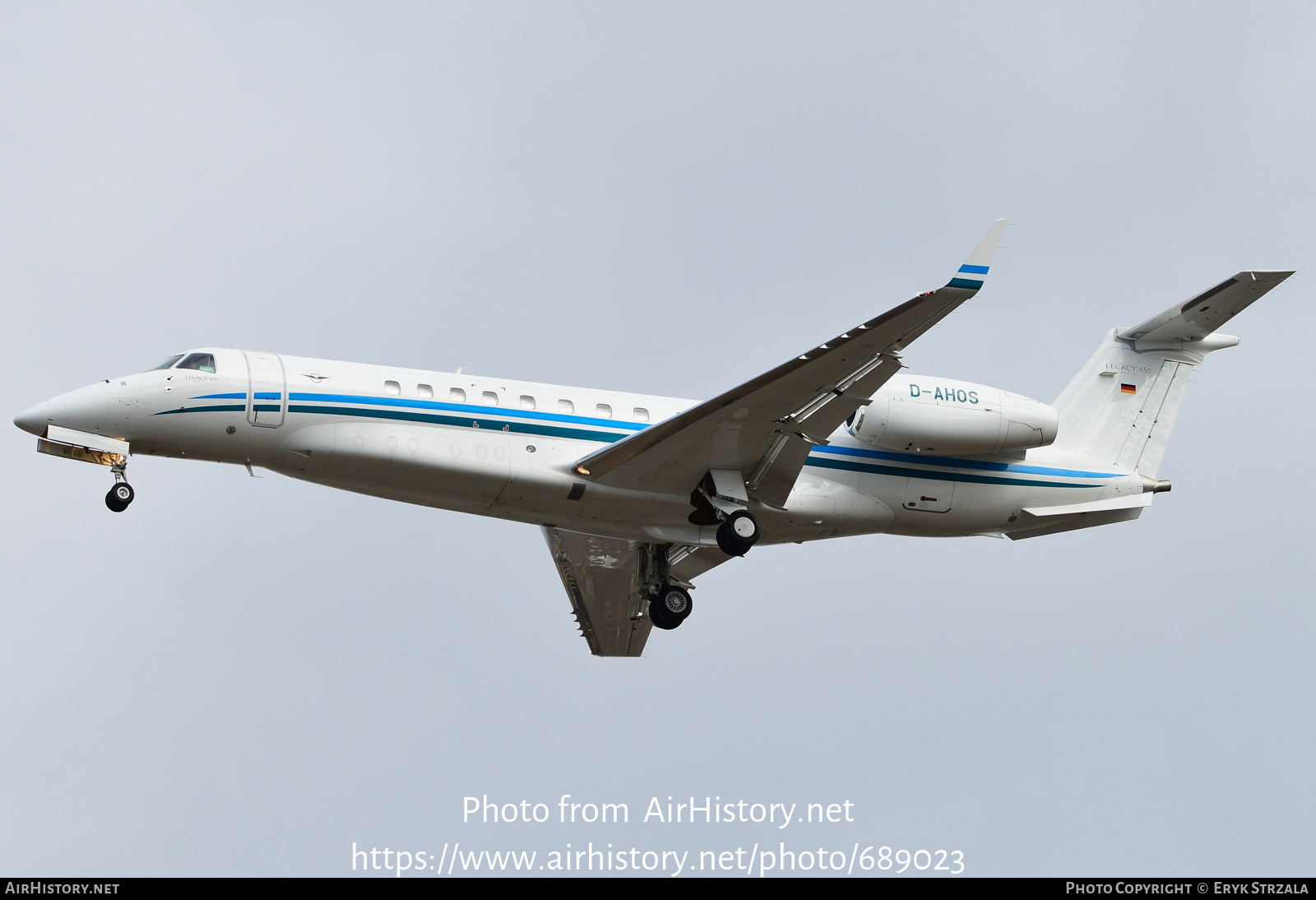 Aircraft Photo of D-AHOS | Embraer Legacy 650 (EMB-135BJ) | AirHistory.net #689023