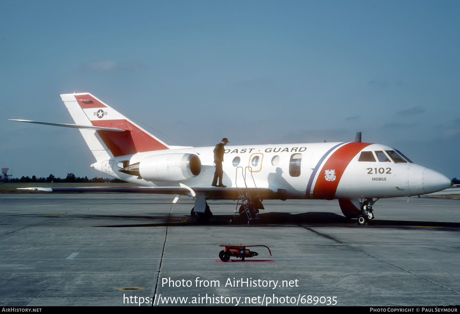 Aircraft Photo of 2102 | Dassault HU-25A Guardian (20G) | USA - Coast Guard | AirHistory.net #689035