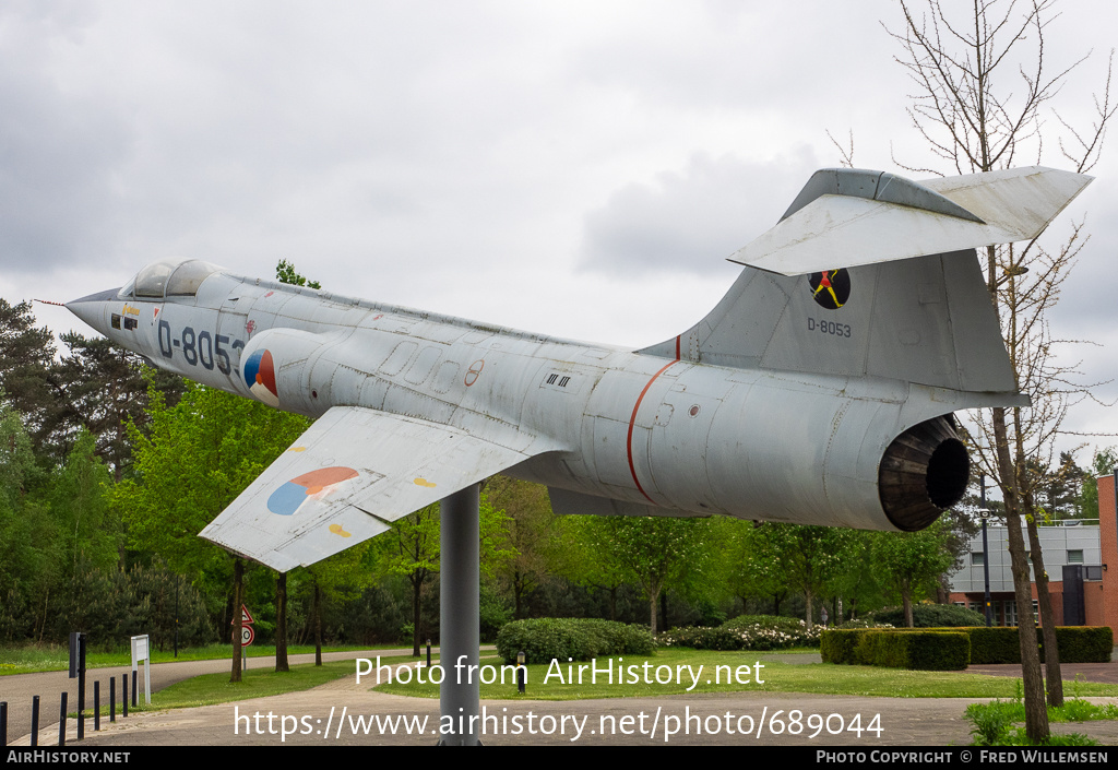 Aircraft Photo of D-8053 | Lockheed F-104G Starfighter | Netherlands - Air Force | AirHistory.net #689044