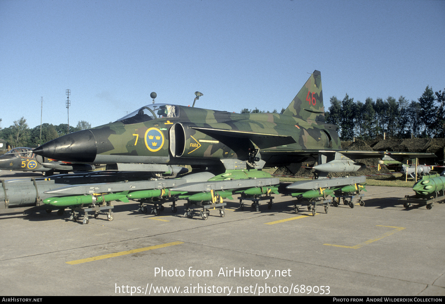 Aircraft Photo of 37046 | Saab AJ37 Viggen | Sweden - Air Force | AirHistory.net #689053