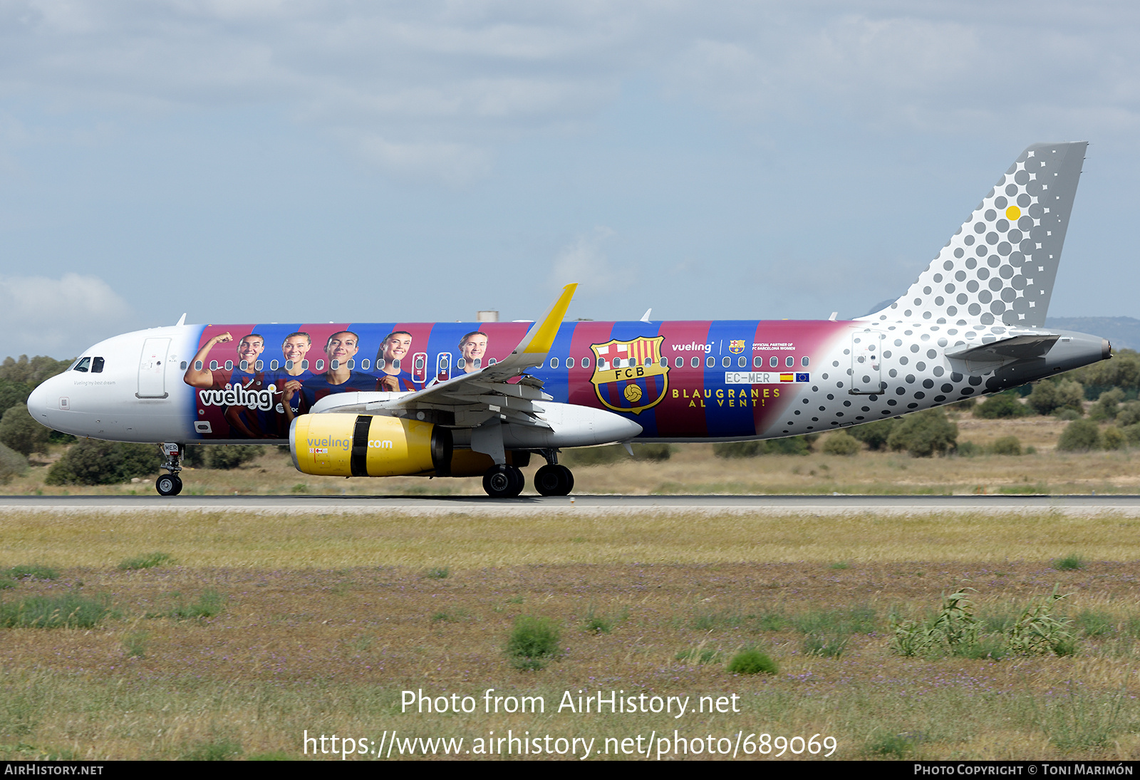 Aircraft Photo of EC-MER | Airbus A320-232 | Vueling Airlines | AirHistory.net #689069