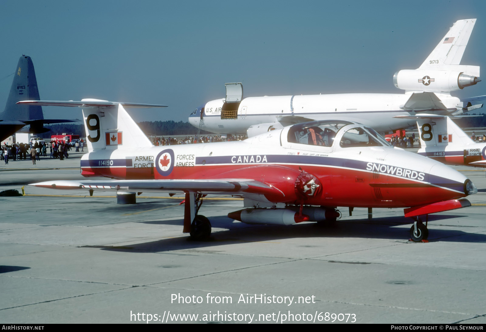 Aircraft Photo of 114190 | Canadair CT-114 Tutor (CL-41A) | Canada - Air Force | AirHistory.net #689073