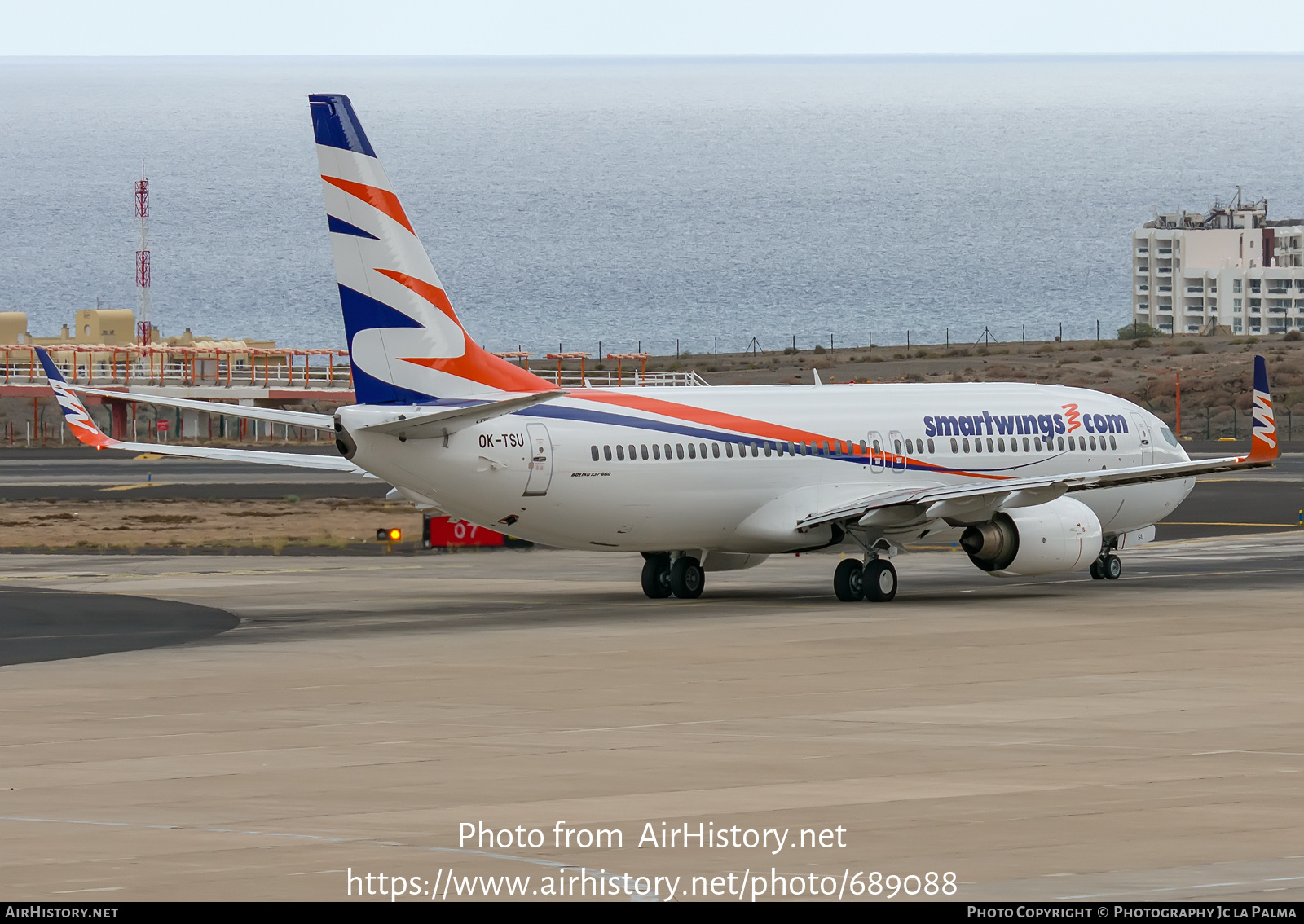 Aircraft Photo of OK-TSU | Boeing 737-8FZ | Smartwings | AirHistory.net #689088