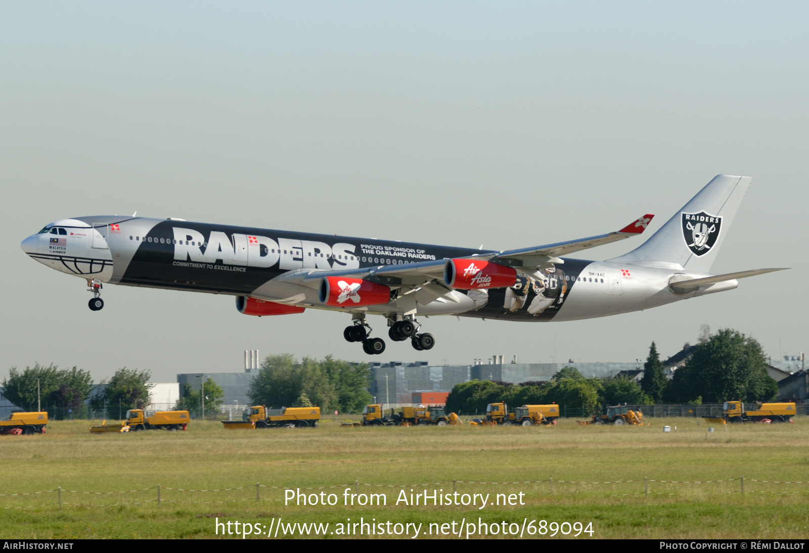 Aircraft Photo of 9M-XAC | Airbus A340-313X | AirAsia X | AirHistory.net #689094