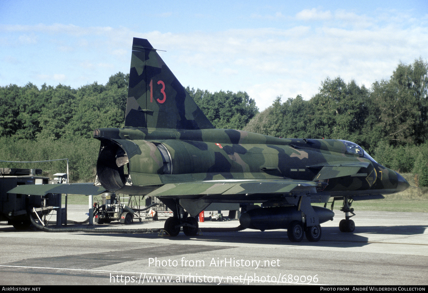 Aircraft Photo of 37013 | Saab AJ37 Viggen | Sweden - Air Force ...