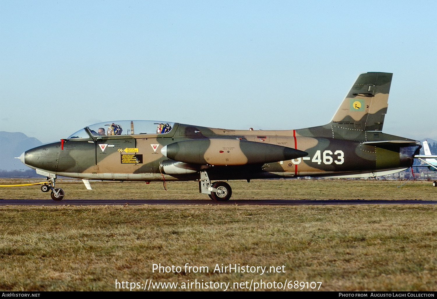 Aircraft Photo of FG-463 | Aermacchi MB-326GB | Zaire - Air Force | AirHistory.net #689107