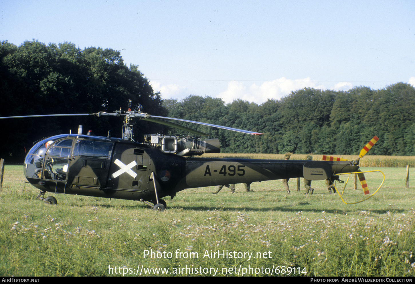 Aircraft Photo of A-495 | Sud SE-3160 Alouette III | Netherlands - Air Force | AirHistory.net #689114