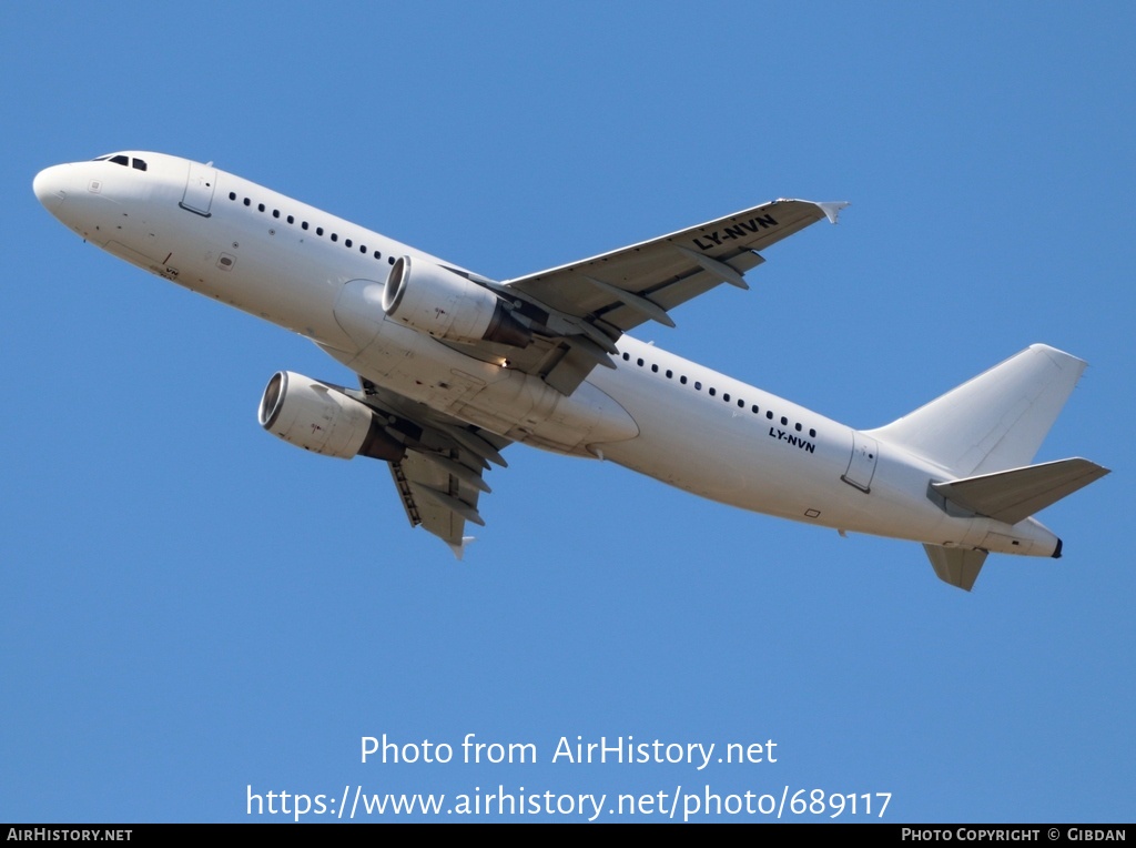 Aircraft Photo of LY-NVN | Airbus A320-214 | AirHistory.net #689117