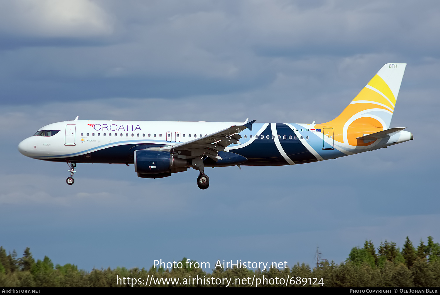 Aircraft Photo of 9A-BTH | Airbus A320-214 | Croatia Airlines | AirHistory.net #689124