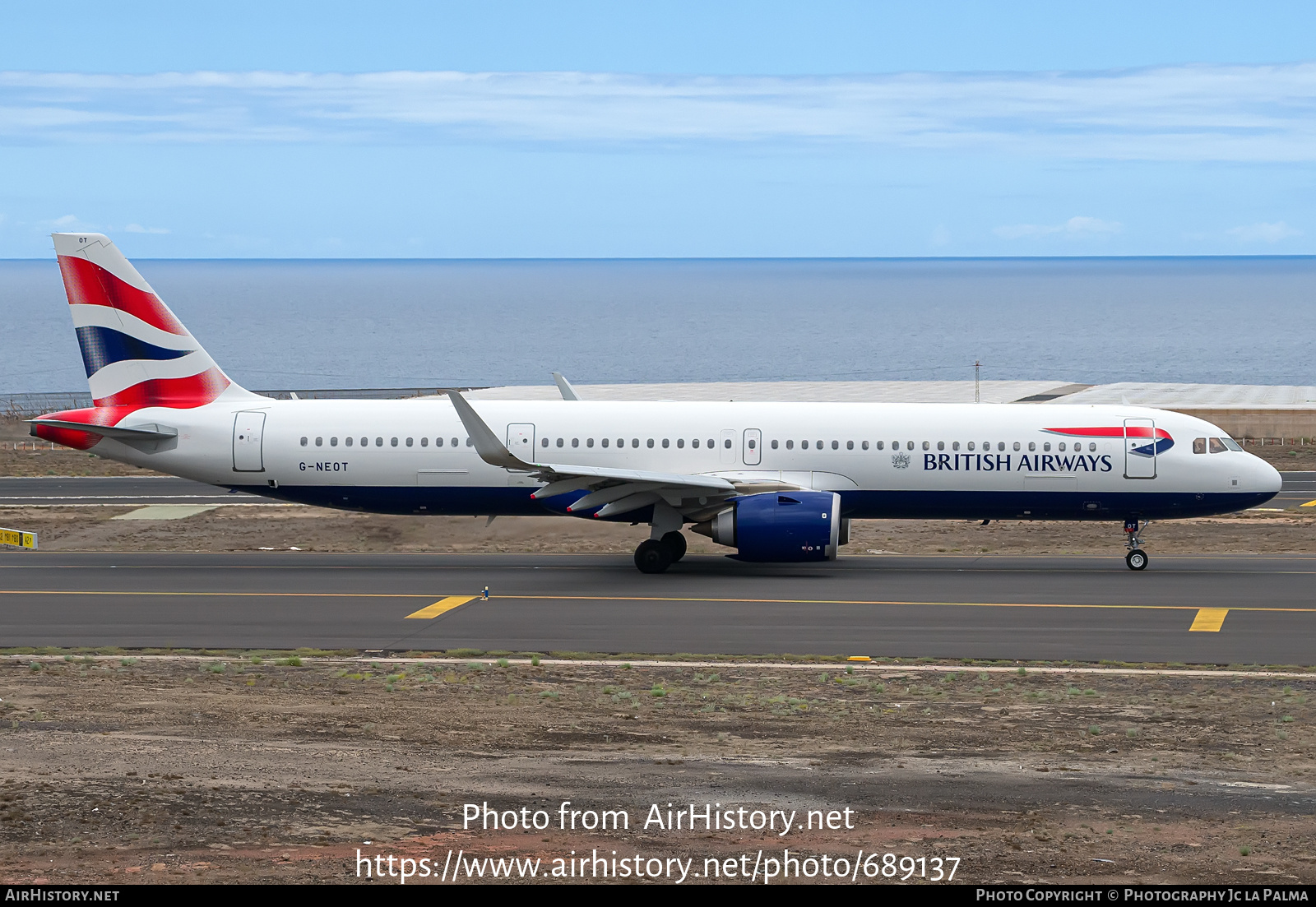 Aircraft Photo of G-NEOT | Airbus A321-251NX | British Airways | AirHistory.net #689137