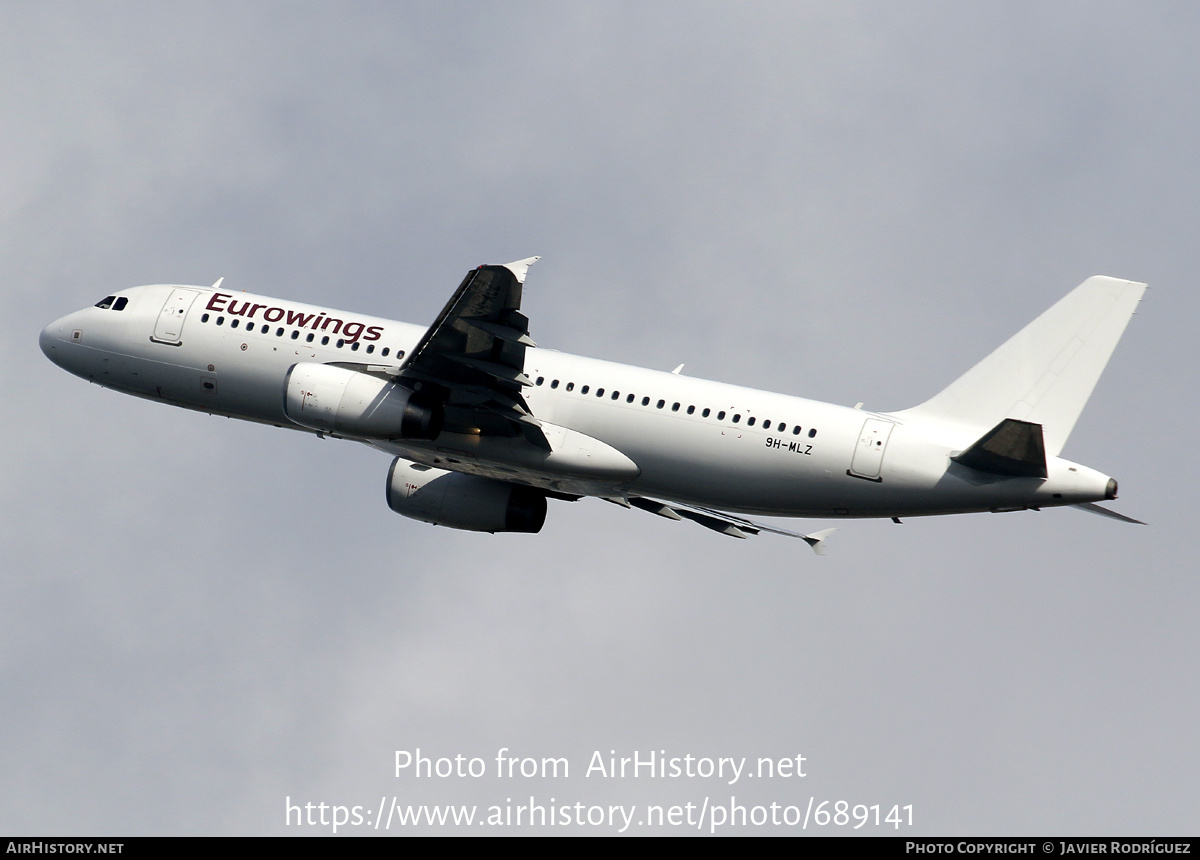 Aircraft Photo of 9H-MLZ | Airbus A320-232 | Eurowings | AirHistory.net #689141