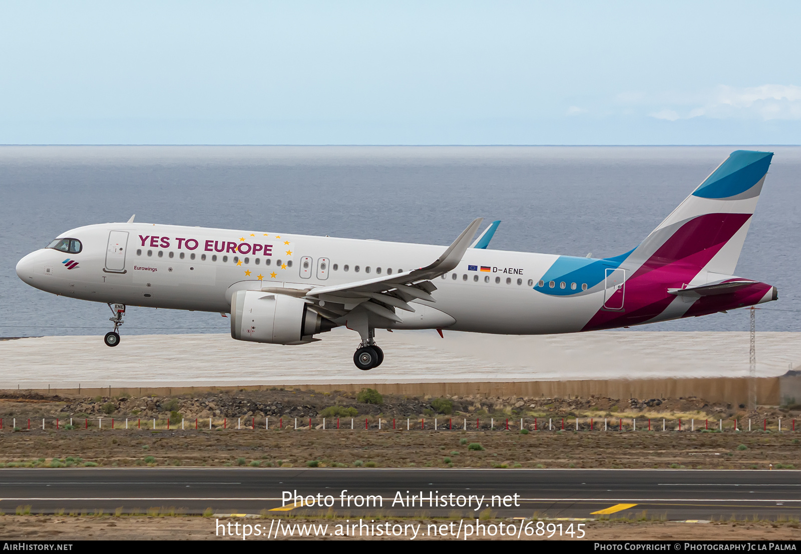 Aircraft Photo of D-AENE | Airbus A320-251N | Eurowings | AirHistory.net #689145