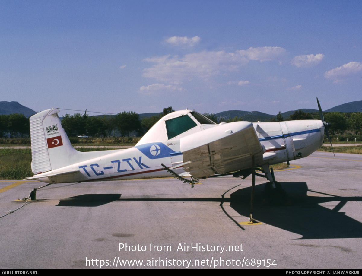 Aircraft Photo of TC-ZTK | Cessna A188B AgWagon | AirHistory.net #689154